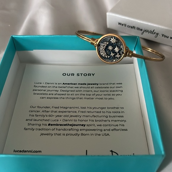 Luca + Danni moon & stars bracelet - Picture 2 of 2